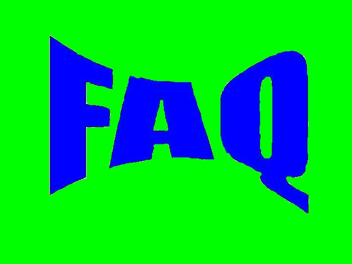 most frequently asked questions